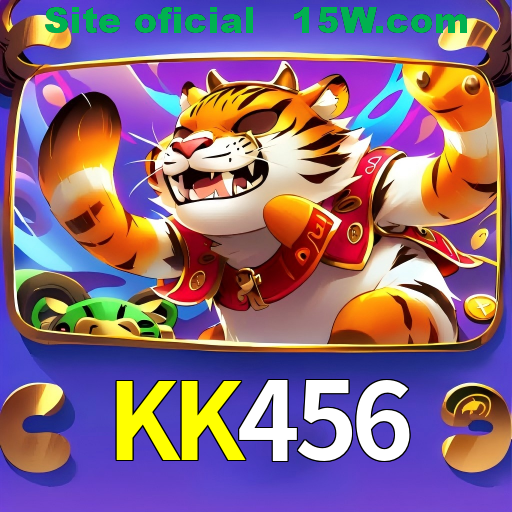Imagem promocional da KK456 mostrando a plataforma e suas vantagens